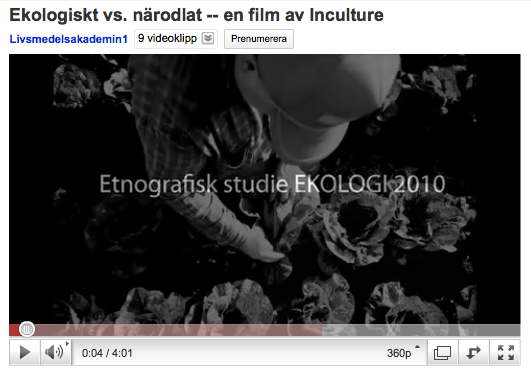 ekologi vs närproducerat